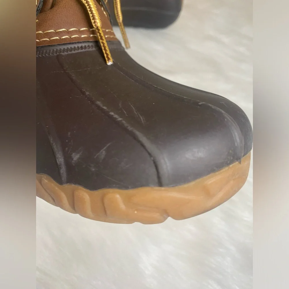 Nautica Channing Duck Boots Brown Size Youth  5
